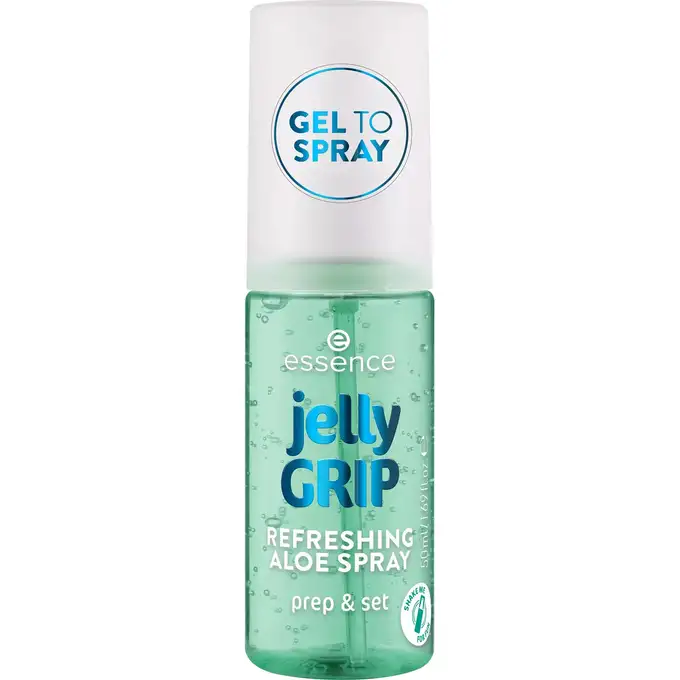Essence Jelly Grip Spray odświeżająco-nawilżający z aloesem